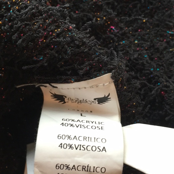 Sparkly Eyelash Confetti MetallicThreads Sweater - Picture 10 of 11